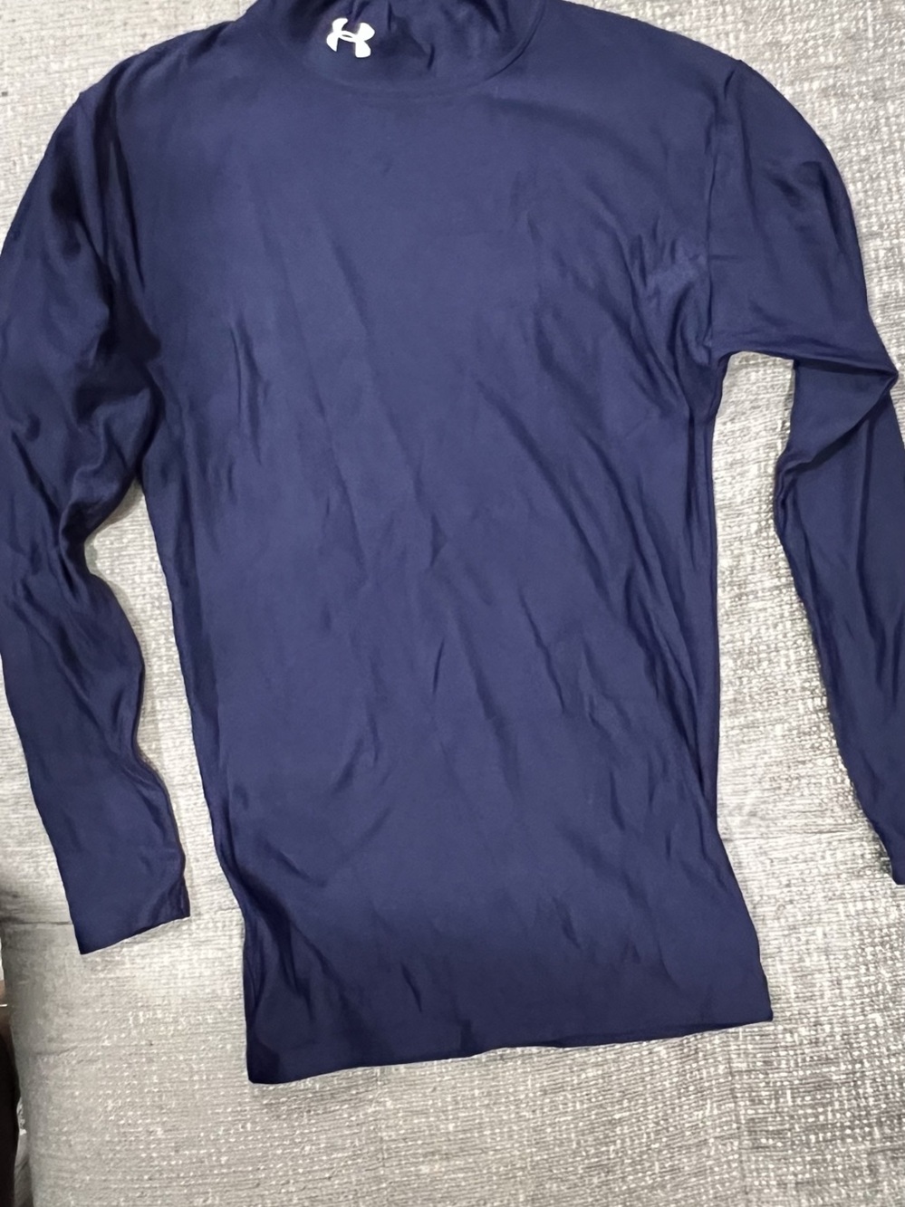 Under Armour Men's ColdGear Fitted Mock Neck Base Layer Shirt